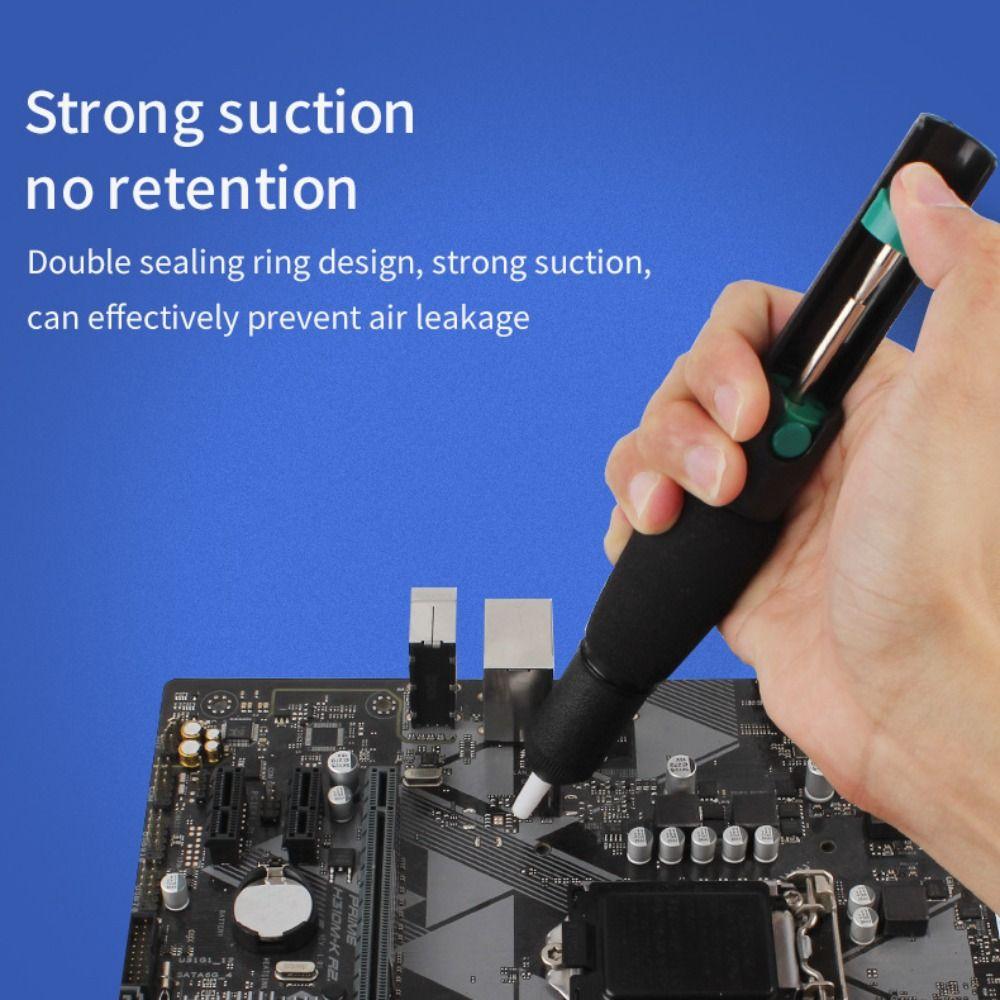 Vacuum Suction Tin Hand Welding Tools Soldering Iron Desoldering Pump Soldering Sucker Pen Desolder Gun