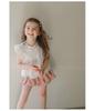 Girls' Lace Skirt Shorts - Lightweight Summer Cotton for Ages 3-10