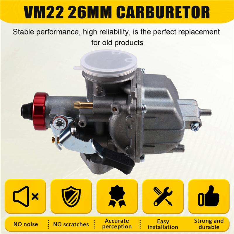 L10A VM22 26Mm Carburetor For Mikuni Pit Dirt Bike 110Cc 125Cc 140Cc For Lifan YX Zongshen Pit Dirt Bike XR50 CRF70 KLX