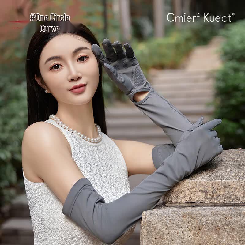 Cmierf Kuect Solid Arm Sleeve