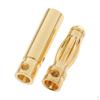 10 Pairs 3.0mm Gold-plated Banana Plug Connector DIY RC Battery ESC Motor