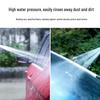 Fan-Shaped High-Pressure Car Wash Spray Gun with Aluminum Core and Washer Brush Accessories (280/380/55/58 Type)