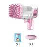 36-Hole Bazooka Bubble Machine Toy Electric Soap Water Bubble Blower With Light Summer Party Outdoor Toy For Kids Children Gift