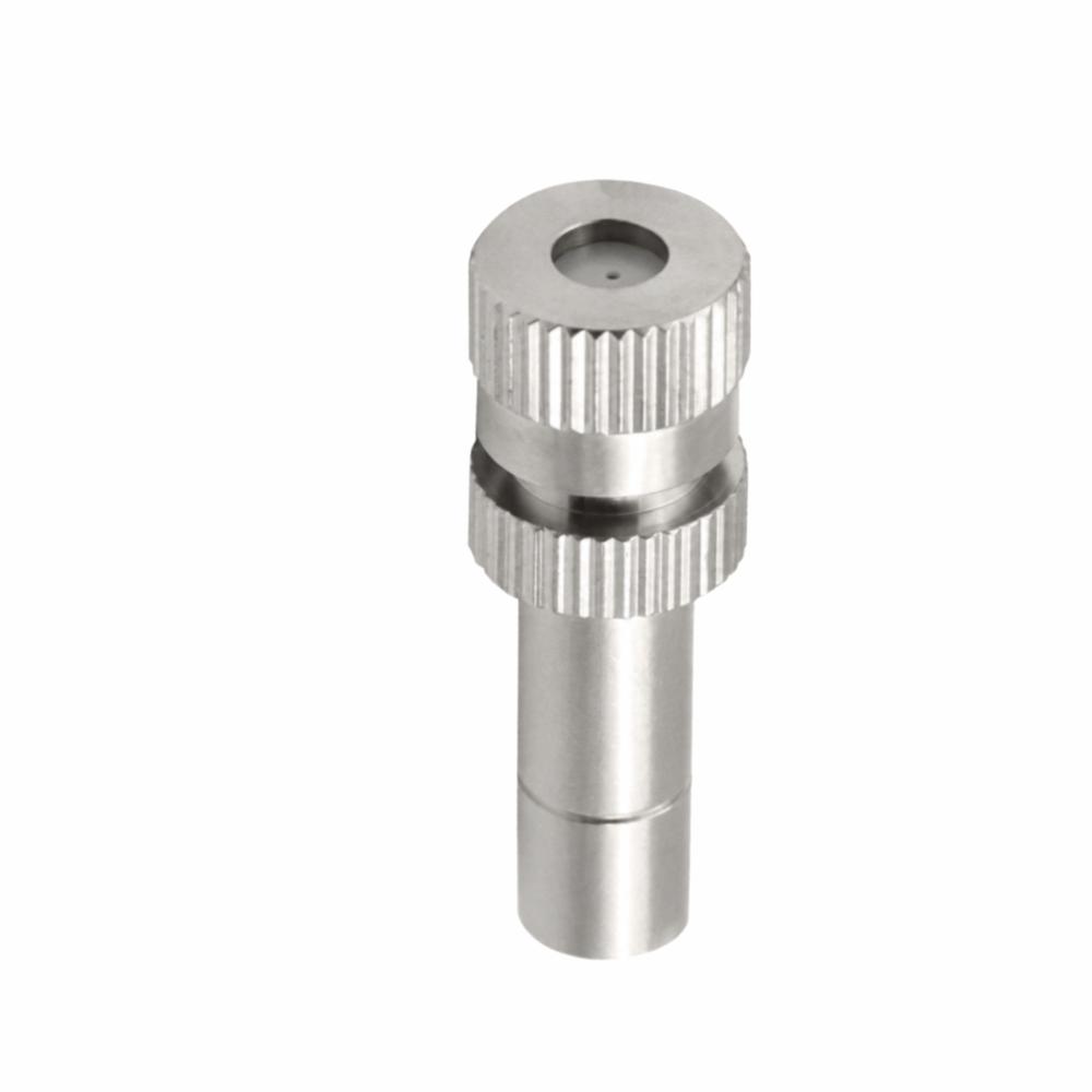 20PCS Silver Brass Misting Nozzle Brass Low Pressure Atomizer Nozzle Mister Nozzle  Yard Cooling