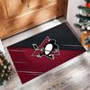 Pittsburgh Penguins Crystal Velvet Carpet Soft Anti?Slip Floor Mat Comfortable Home Living Room Bedroom Decor Rug
