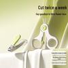 Newborn Anti-Pinch Splash-Proof Nail Clippers with Storage