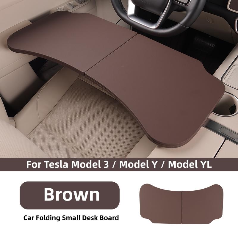 Tesla Model 3/Model Y/Model YL Katlanabilir Küçük Masa Panosu Araba Sürücü Direksiyon Simidi Yemek Masası Koltuk Dizüstü Bilgisayar Masası Tepsi Braketi