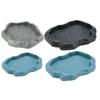 ABS Resin  Reptile Rock Food and Water Dish Feeder Bowl for Tortoise   Feeder Reptile Feeder Reptile Bowl
