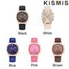 Fashion Geneva Quartz Watch Roman Numerals Three Eye Six Pin Casual Wrist Watch for Women Men Couple Stylish Dress Watch
