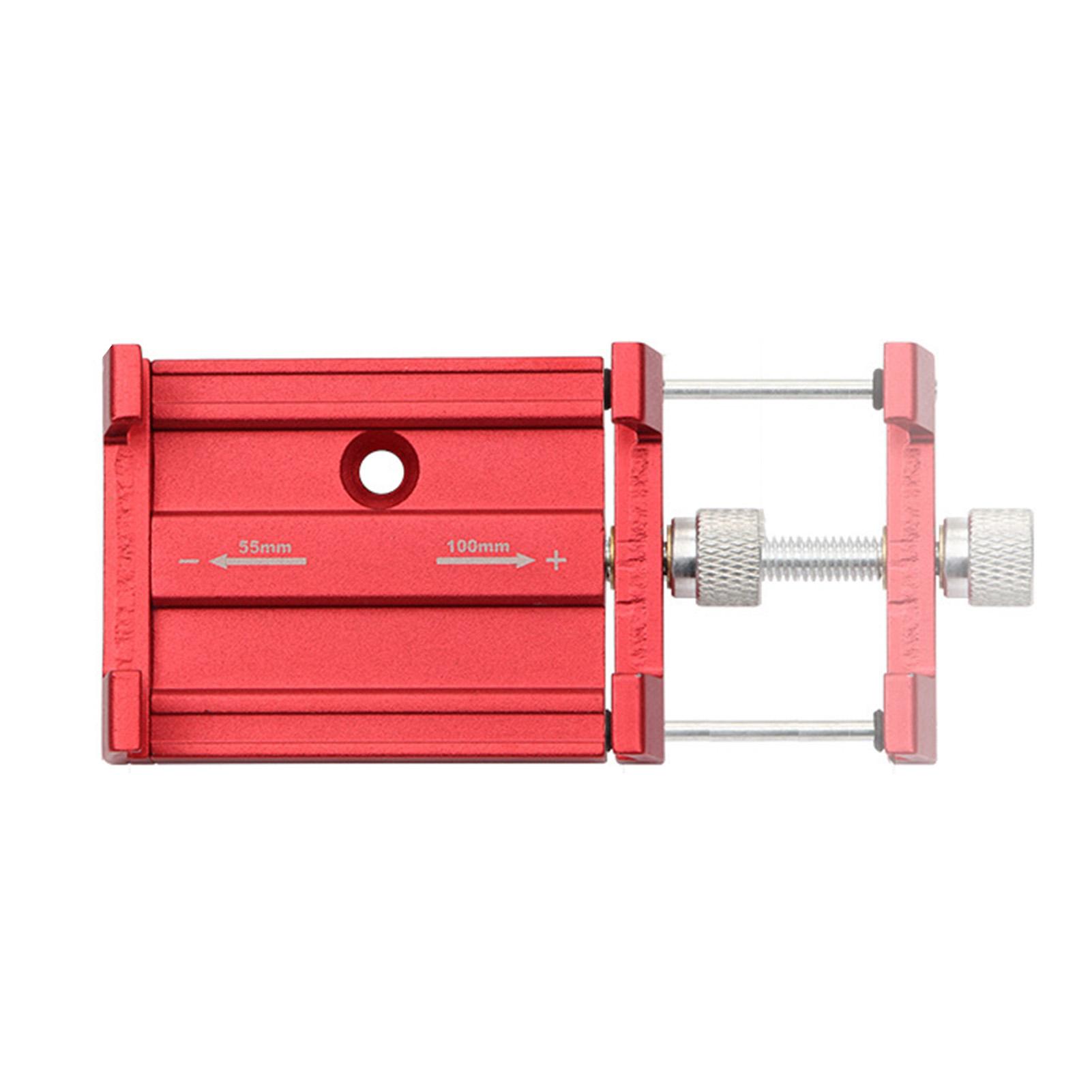 Cycling Phone Mount Aluminum Alloy Secure Strong Clamping Force Handlebar Smart Phone Clamp for Outdoor