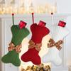 Exquisite Xmas Tree Ornament Portable Candy Stockings Creative Dog Bone Christmas Ornament  Gift