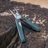 LEATHERMAN Wave Alpha 18 MagnaCut Recta G10 Ideal para y Exterior Negro Herramienta Múltiple, Funciones, Hoja, Mango, Garantía de 25 Años, Senderismo, Pesca,