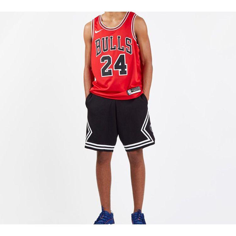 Nike NBA Chicago Bulls Jersey Red Men Streetwear 864465-664