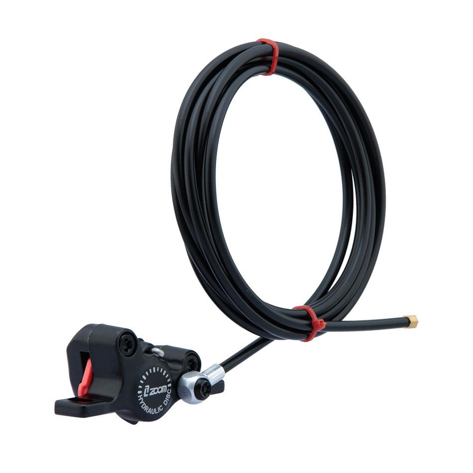 Zoom H875E MTB Hycline Ebike Hydraulischer Scheibenbremssattel 2-Kolben Power-Off Elektrofahrrad 160mm/180mm Rotoren Montageadapter