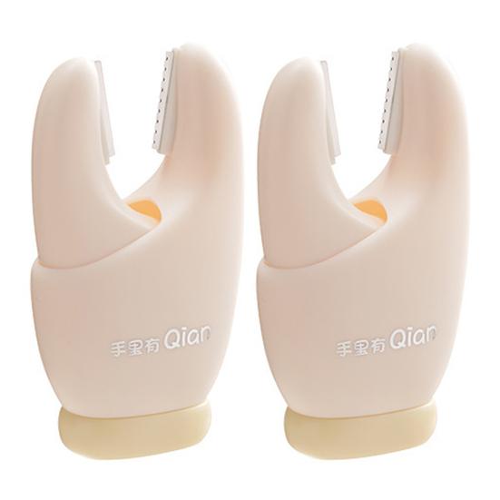 2-in-1 Crab Claw Garlic Peeler Grater Ergonomic Kitchen Tool with Magnetic Holder Stainless Steel Blades Quick Garlic Skin Remover Tool for Home