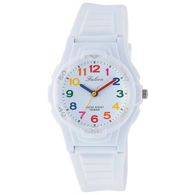 Masculino VS06-001 ( Assista Q&Q Falcon Color) Relógio Redondo Branco Analógico