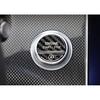 For Benz EQE EQS 22-23 Dry Carbon Fiber Start Button Ignition Switch Cover Trim