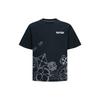Evisu SS24 Multi-Home Flower Print Loose Casual Short Sleeve T-Shirt Men Tops 2ESHTM4TS1069RXCT