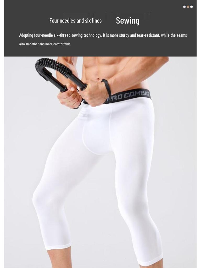 Vysoko elastické, rýchloschnúce, priedušné tréningové legíny a šortky na basketbal