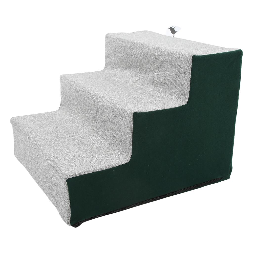 Gradini per Animali Domestici Morbidi Peluche Fodera Rimovibile Scale Portatili per Animali Domestici per Cani Piccoli Gatti Animali Domestici