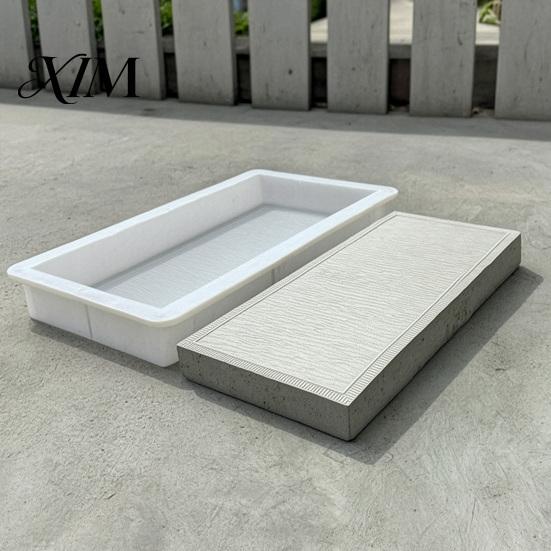 Decorative Paver Molds for Walkways Garden Stepping Stone Mold, Reusable Concrete DIY Professional Decor Cement Path Mould Backyard Patio