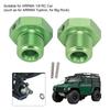 1Pair Aluminum Alloy 17mm Wheel Hex Hub Adapter with Pin for   1Celsius8 RC Car Upgrade Part
