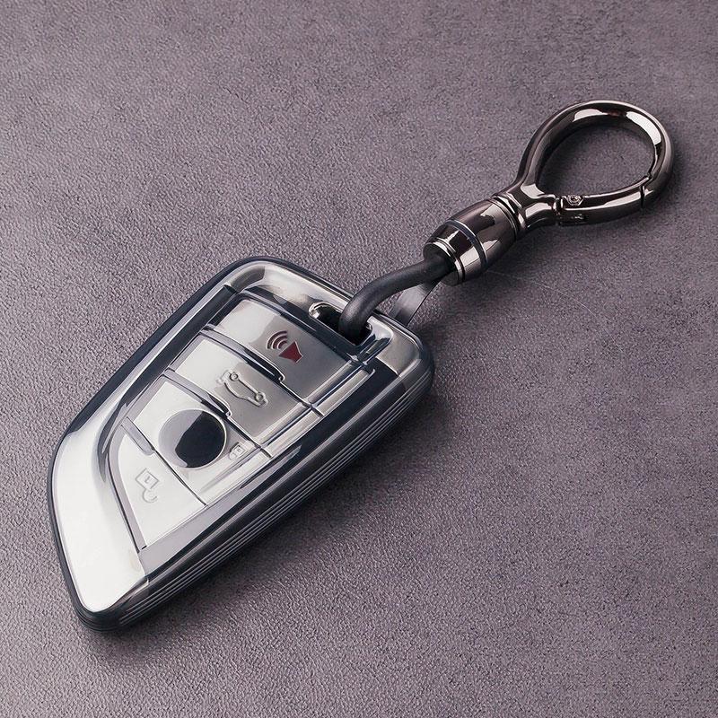 BMW Key Case for 3, 5, 7 Series, X2, X3, X5, and i3 - Elegant Men's Accessory with High-End Feel.