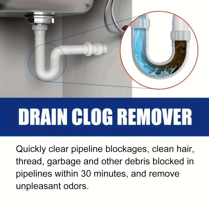 Powerful Drain Cleaner (Gel Type) Quickly unclogs kitchen sinks, toilets and washbasins. A must-have unclogging tool for every h