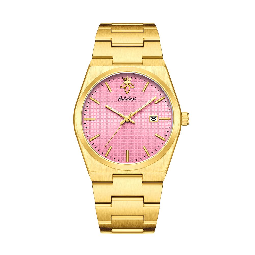 Yalalusi Business Men'S Watch Simple Large Dial Couple Watch Quartz Watch