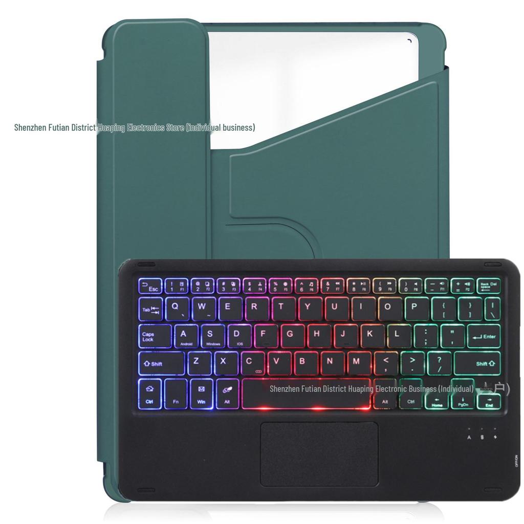 Lenovo Tab M11 Bluetooth Keyboard Leather Case with Pen Slot (Acrylic Shell) for 11-inch Xiaoxin Pad 2025