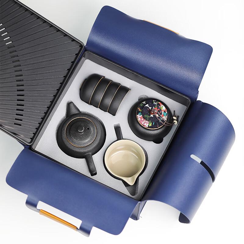 Chaxun Portable Ceramic Gongfu Travel Tea Set