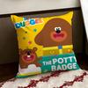 HHey Duggee cartoon Cushion Cover Reversible Soft Durable Pillow Cover Home  Car MultiScene Use for Daily Comfort