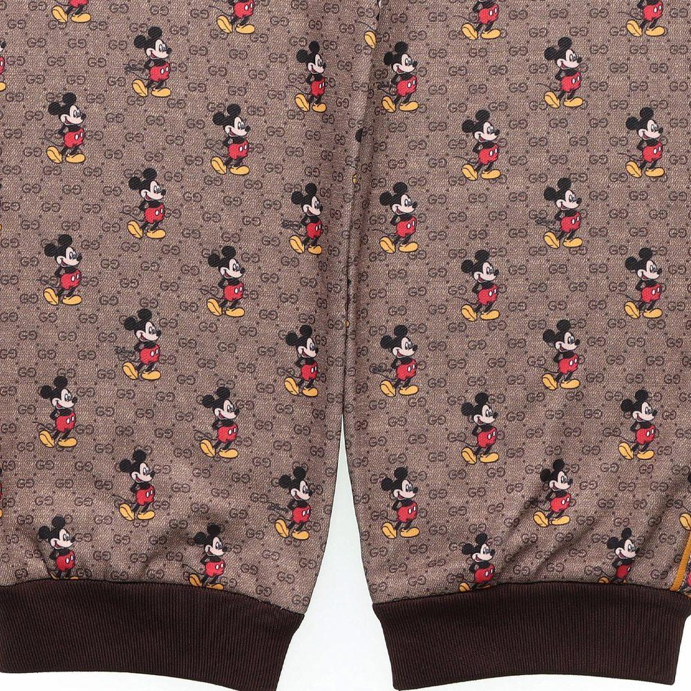 Gucci X Disney Knitted Sweatpants Men's Brown 604211-XJB64-2100