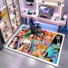 Starring the Japanese Cartoon ONE PIECE Monkey D. Luffy Carpet Is Suitable for Living Room and Bedroom Doormats Office Balcony Decorative Carpet V11