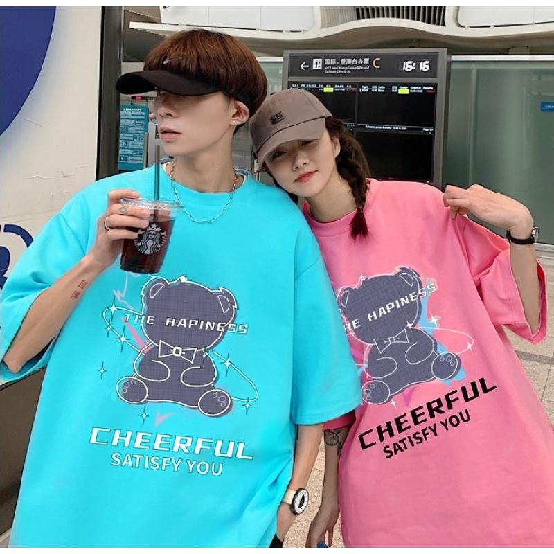 تي شيرت رجالي بأكمام قصيرة تي شيرت مطبوع عليه حروف جرافيك موضة ماركة تيز للرجال ملابس رجالية عادية تي شيرت رجالي صيفي كوري ريترو بلايز