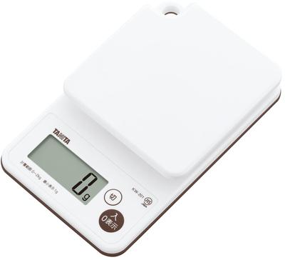 Cooking 1g Fully Measures In As Little As 1 Scale, Kitchen, Cooking, 2kg, Units, Waterproof, Washable, Washable, Second, White, KW-201-WH