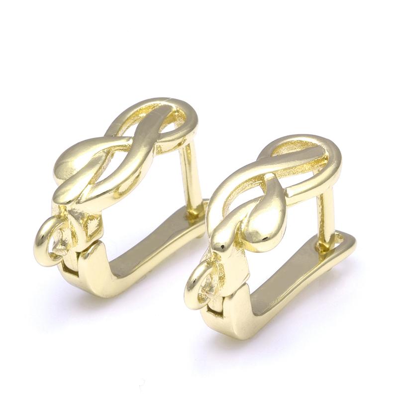 Bronze Musical Earrings Findings For DIY Jewelry Earring Hooks Accessory for Jewelry Handmade Making Supplies