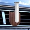 Květináč do auta Váza do auta Klip na větrací otvor Držák na rostliny Hydroponie Dřevěný stojan Malá ozdoba Terárium na rostliny Pro muže ženy Automobilový