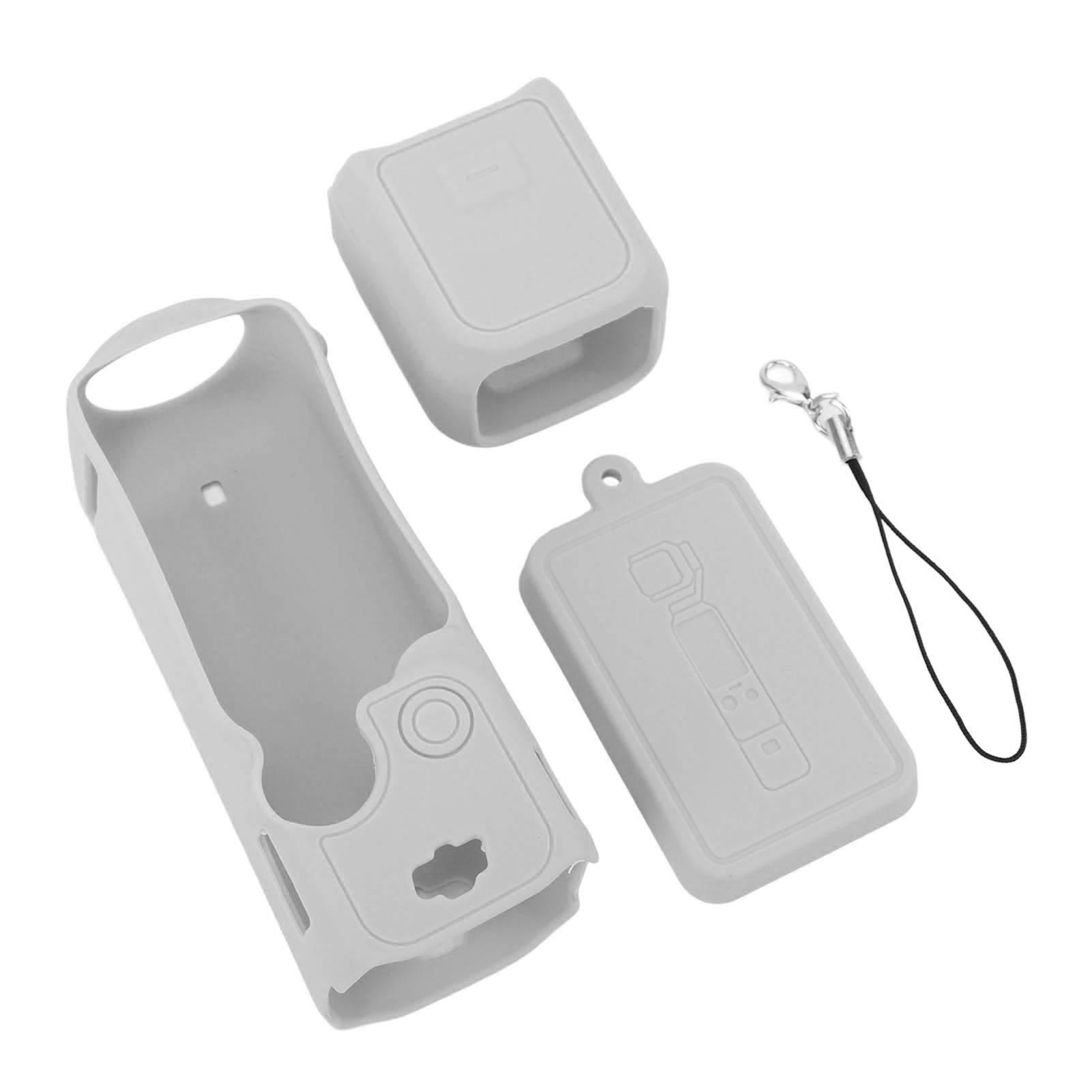 

Silicone Case For Osmo Pocket 3 Dustproof Scratchproof Washable Action Camera Protective Cover Pink