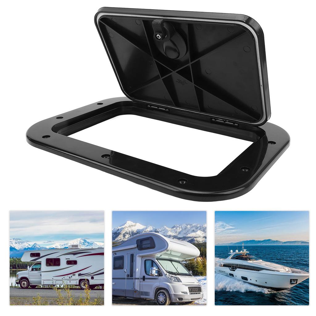 Boat Deck Access with Lid ABS Anti Aging Proof Compartment Door for RV Trailer Yacht