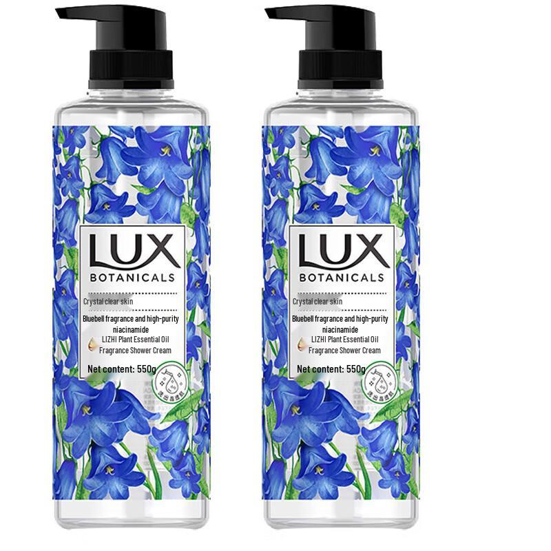 

LUX Botanical Bluebell Shower Gel Twin Pack