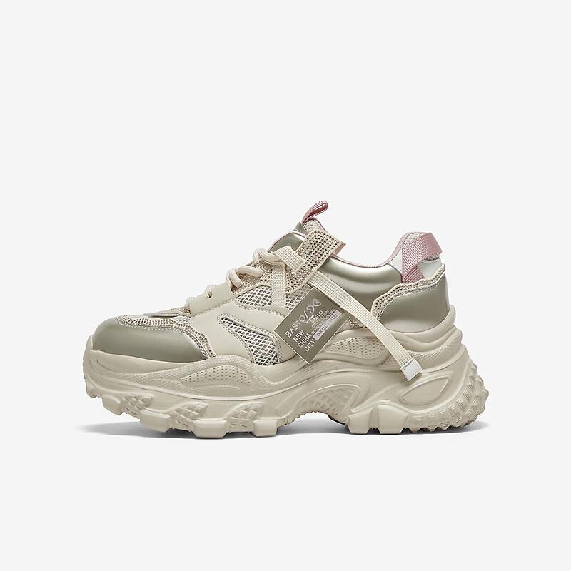Women s Fashion Platform Dad Sneakers B2155BM5 38