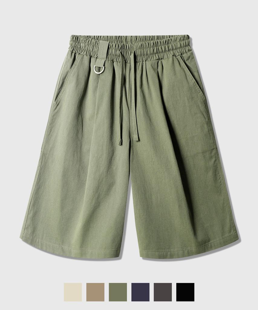 JEMUT Cation D-Ring Bermuda Pants Khaki Kjsp2701