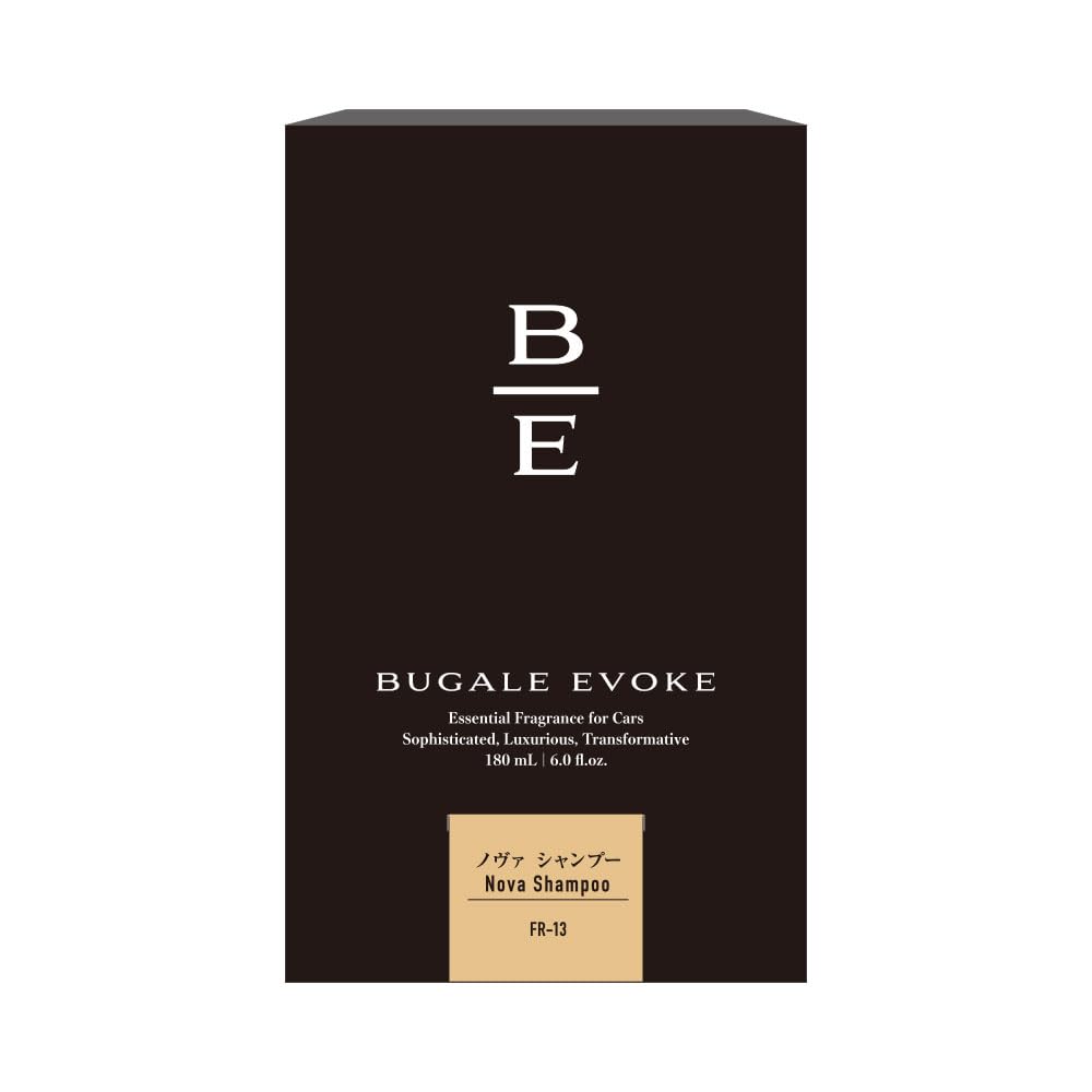 AUG Car Air Freshener BUGALE EVOKE LIQUID Nova Shampoo 180ml FR-13