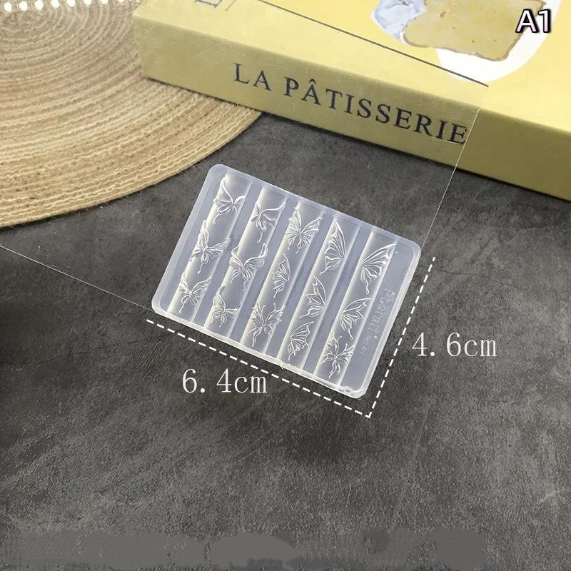 Starfish Ocean 3D Nail Art Mold Silicone DIY Creative Nail Decoration Tool for Salon and Home Use