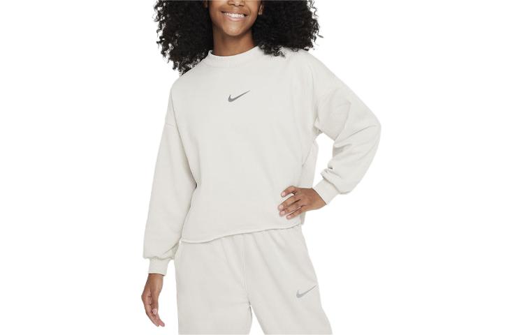 Nike Sweatshirt Sportswear White Kids  FN8652-072 L