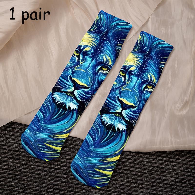 Funny Animal Socks Cat Dog Socks for Men Women Teens Christmas Gift Adult Women Men Teens Gag White Elephant Gifts