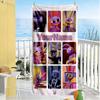 Digital Circus Personalized Text Beach Towel Quick-Dry Soft Microfiber