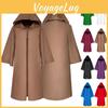 Hochwertiger Star Wars Jedi Krieger Kapuzenumhang Cape Robe für Cosplay-Veranstaltungen