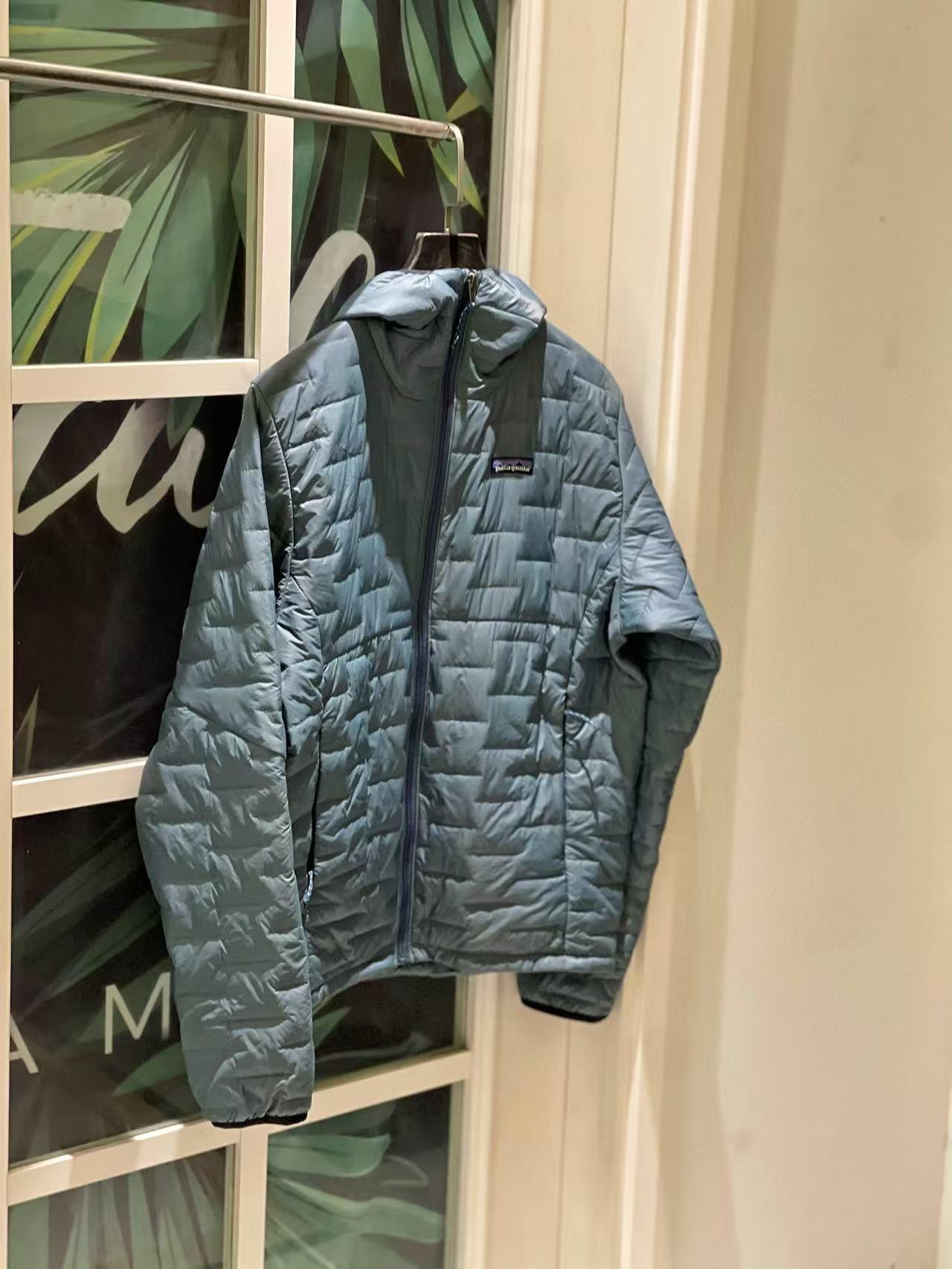 CrossPatagBata Unisex Lightweight Hooded Cotton Jacket - Trendy and Warm for Outdoor Wear Large
